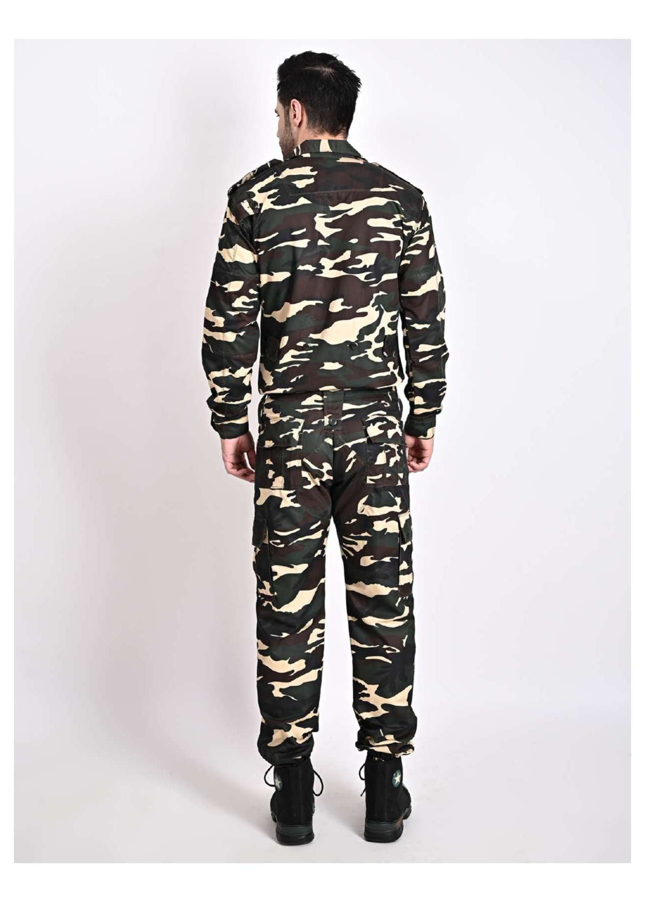 SSB Uniform Set – Official Pattern Combat Dress for Men | Military Grade Fabric (Color - SSB) ST-3002