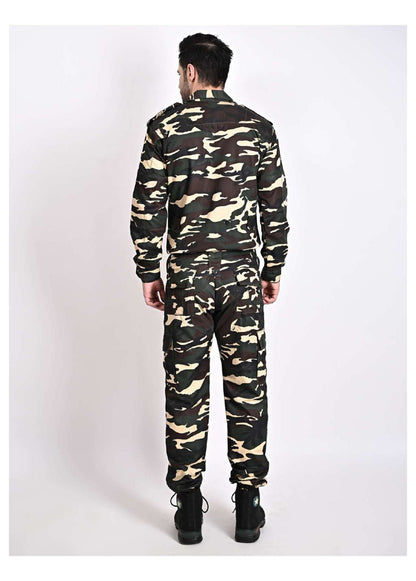 SSB Uniform Set – Official Pattern Combat Dress for Men | Military Grade Fabric (Color - SSB) ST-3002